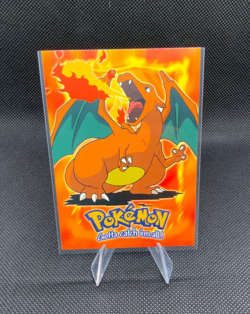 Pokemon Card E6 of 12 - #6 Charizard *blue logo/rare* - Image 1