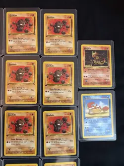 Pokemon TCG Card Collection Fossil First 1st Edition 34 Cards Incomplete Regular - Image 4