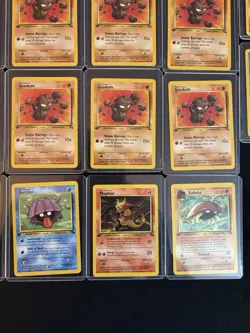 Pokemon TCG Card Collection Fossil First 1st Edition 34 Cards Incomplete Regular - Image 5