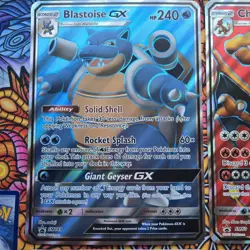 4 Oversized Jumbo Promo Holo GX Pokemon TCG Cards - Image 3