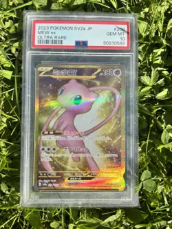 PSA 10 Mew ex 208/165 sv2a Ultra Rare Japanese Pokemon Card Gem Mint - Image 1