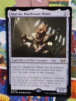Marvin, Murderous Mimic Duskmourn: House of Horror Regular - Image 1
