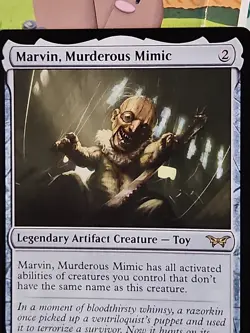 Marvin, Murderous Mimic Duskmourn: House of Horror Regular - Image 2