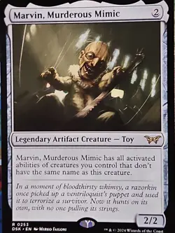 Marvin, Murderous Mimic Duskmourn: House of Horror Regular - Image 3