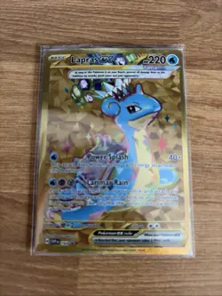 Lapras ex 164 Sv: Scarlet & Violet Promo Cards Holo Sealed - Image 1