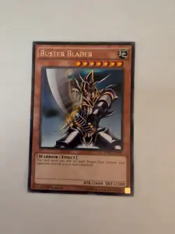 Yugioh: Buster Blader **Iconic Card** 1st Edition Rare Near Mint DPBC-EN010 - Image 1