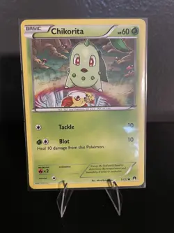 Chikorita 1/122, Bayleef 2/122, Meganium 3/122 Breakpoint Lot – Pokemon Cards - Image 1