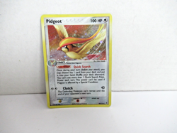 Pidgeot 10/112 Unlimited Holo Swirl Pokemon Card TCG - Image 1