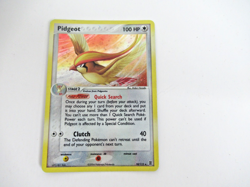 Pidgeot 10/112 Unlimited Holo Swirl Pokemon Card TCG - Image 2