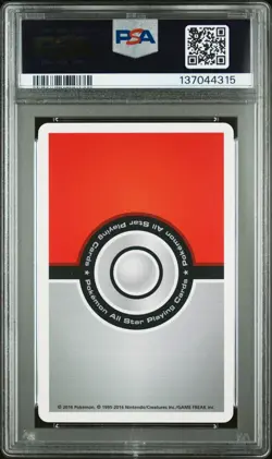 Pokemon All Star Charizard 8 of Diamonds Playing Poker Card 2017 PSA 10 GEM MINT - Image 2