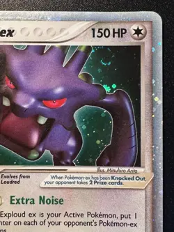 Exploud ex 92/100 EX Crystal Guardians Pokemon Card Holo Foil Rare Swirl MP - Image 4