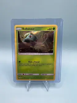 Pokemon Card Bulbasaur 1/18 Detective Pikachu Holo Rare Near Mint - Image 1