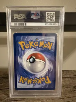 Pokemon Beartic TCG Full Art Illustration Rare Card 110/086 Black Bolt En PSA 9 - Image 2