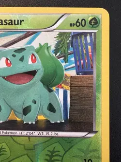 Bulbasaur 1/108 BW Dark Explorers Pokemon Card Reverse Holo Foil Rare LP - Image 4