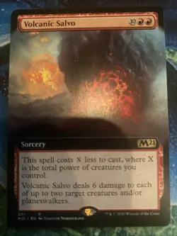Volcanic Salvo (Extended Art) Core Set 2021 Regular - Image 1