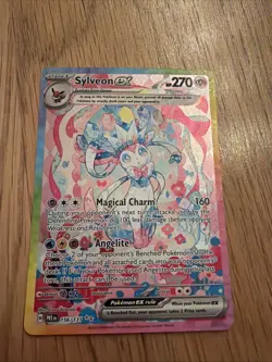 Pokemon TCG Sylveon EX Holo Prismatic Evolutions Card 156/131 M/Nm English - Image 4