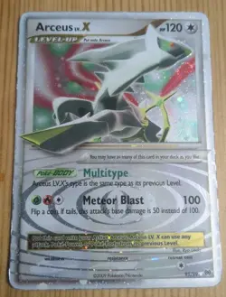 Arceus LV.X 95/99 Platinum Arceus Pokemon Card Holo Foil Rare HP - Image 1