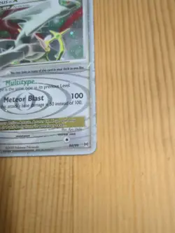 Arceus LV.X 95/99 Platinum Arceus Pokemon Card Holo Foil Rare HP - Image 4