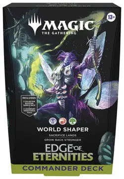 Magic The Gathering Edge of Eternities Commmander Deck World Shaper - Image 1