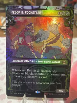 Bebop & Rocksteady (Borderless) Teenage Mutant Ninja Turtles Foil - Image 1