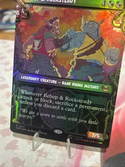 Bebop & Rocksteady (Borderless) Teenage Mutant Ninja Turtles Foil - Image 3