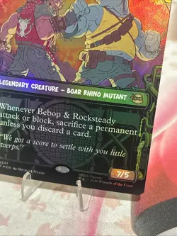 Bebop & Rocksteady (Borderless) Teenage Mutant Ninja Turtles Foil - Image 5