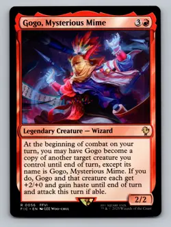 Gogo, Mysterious Mime R Commander: FINAL FANTASY 56 NM - Image 1