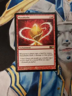 Manabarbs MTG Magic 2010 Rare Red Enchantment Slightly Played x1 MB5 - Image 2