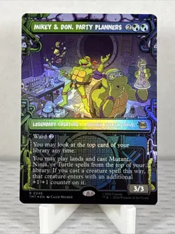 Mikey & Don, Party Planners [New, Near Mint] Showcase *Foil* 0246 - Image 1