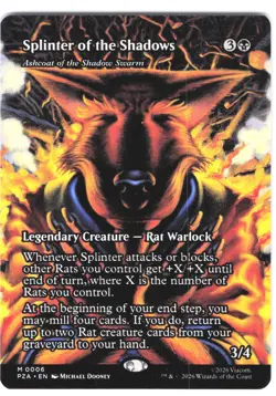 Splinter of the Shadows #6 Teenage Mutant Ninja Turtles Borderless Reg. Mythic - Image 1