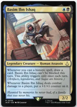 Basim Ibn Ishaq Normal R Universes Beyond: Assassin's Creed 49 NM - Image 1