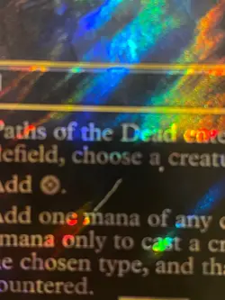 MTG Magic the Gathering SURGE FOIL Cavern of Souls / Paths of the Dead LP - Image 2