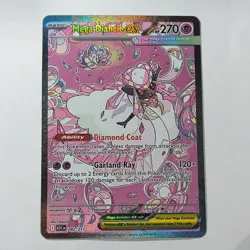 Pokemon Mega Diancie EX 282/217 XY: Ancient Origins Full Art Holo Rare Card - Image 1