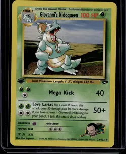 Pokemon 1st Edition LT. SURGE'S RAICHU, ARTICUNO, MAGNETON, GLOOM, GIO NIDOQUEEN - Image 3