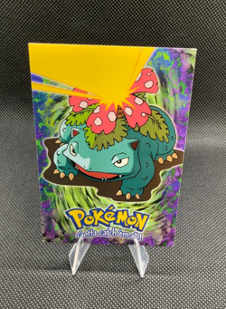1999 Topps Pokemon Venusaur #E3 of 12 Stage 3 Movie Edition *Blue Logo* - Image 1