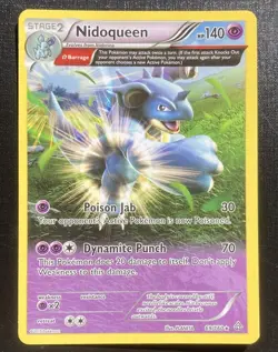 Nidoqueen 96/160 Pokemon Primal Clash Full Art Rare TCG LP - Image 1
