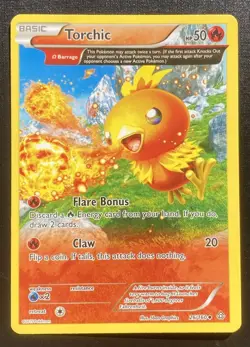 Torchic 26/160 Pokemon Primal Clash Full Art Uncommon TCG LP - Image 1