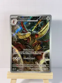 Pokemon TCG Scarlet & Violet Kingambit 130 Holo Promo - Image 1