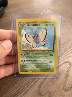 Pokemon Butterfree Southern Islands 9/18 MP - Image 1