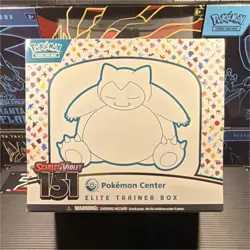 Pokemon Center Exclusive Scarlet & Violet 151 Elite Trainer Box Snorlax - Image 1