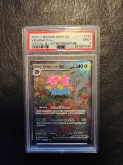 Pokemon SV 151 Venusaur ex #198/165 PSA 9 Special Illustration Rare SIR - Image 1