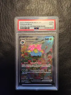 Pokemon SV 151 Venusaur ex #198/165 PSA 9 Special Illustration Rare SIR - Image 2