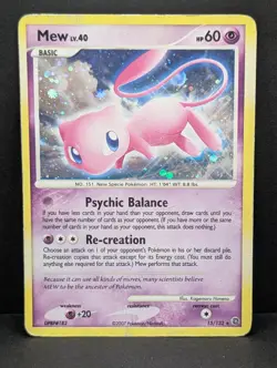 Mew 15/132 Secret Wonders Holo Ultra Rare Pokemon TCG Nintendo HP - Image 1