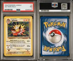 Pokemon Jolteon 04/64 Jungle Holo Rare PSA 7 Graded 1999 English - Image 3