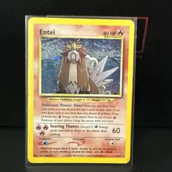 Pokemon Entei Neo Revelation TCG 6/64 Holo Unlimited Rare - Image 1