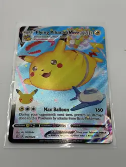 Flying Pikachu VMAX 007/025 Full Art Holo Pokemon 2021 Celebrations NM - Image 2