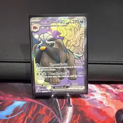 Pokemon TCG Arven's Mabosstiff ex 218/182 Sv10: Destined Rivals Holo MINT/NM - Image 1