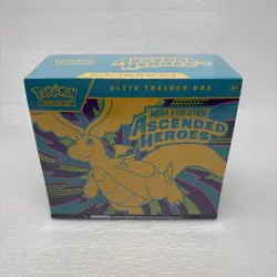 Ascended Heroes ETB Elite Trainer Box - Pokemon TCG Mega Evolution - 9 Boosters - Image 1