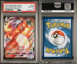 Pokemon Charizard VMAX 020/189 Darkness Ablaze Ultra Rare Holo PSA 8 2020 Engli… - Image 3