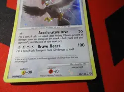Staraptor Diamond & Pearl *Swirl Holo Bleed Rare* 16/130 Pokemon TCG - Image 3